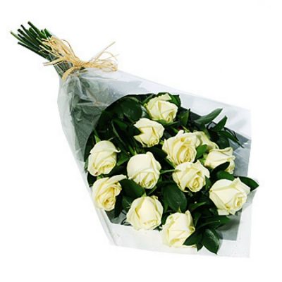 12 Roses - White 001105
