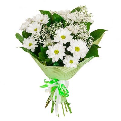 Bouquet with fresh flowers Chrysanthemum 0901