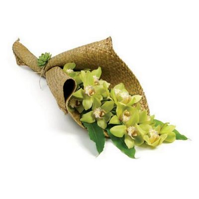 Ανθοδέσμη με φρέσκα λουλούδια Ορχιδέες 0703