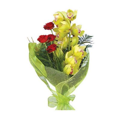 Ανθοδέσμη με φρέσκα λουλούδια 00416