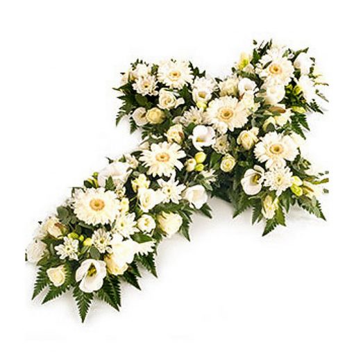 Funeral Wreath - Cross