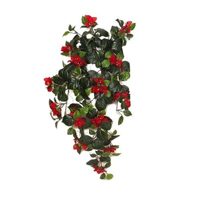 Artificial hanging plant - Bougainvillea red 310580