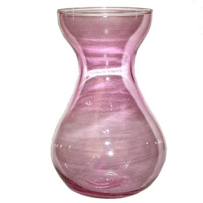 Forcing bulb vases - Hyacinth vase pink