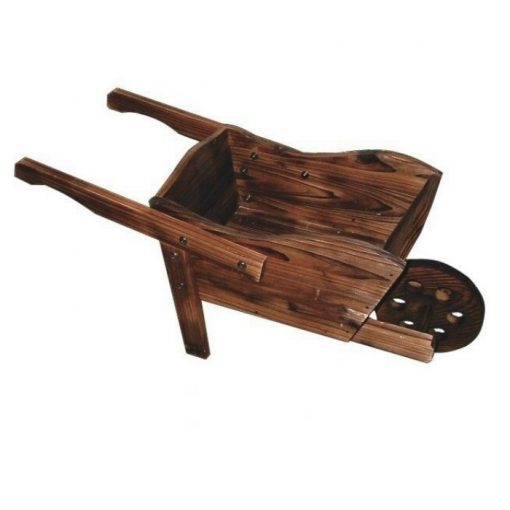 Decorative wooden garden wheelbarrows - WB 1