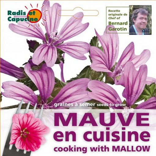 Edible Flowers Seeds - 026987 Mallow