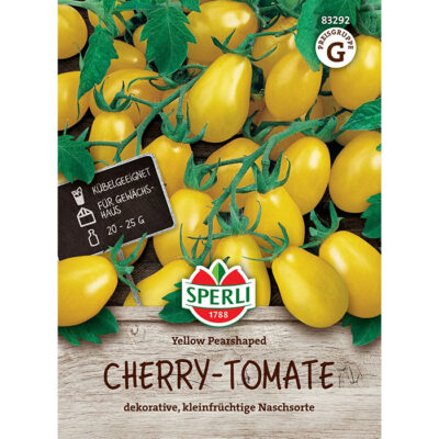 83292 - Ντοματάκι κίτρινο - Solanum lycopersicum "Yellow Pearshaped"
