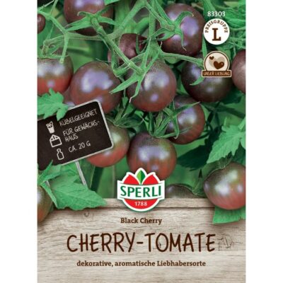 83303 - Ντοματάκι τσέρυ σοκολατί - Solanum lycopersicum "Black Cherry"