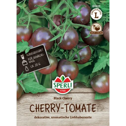 83303 - Solanum lycopersicum "Black Cherry"