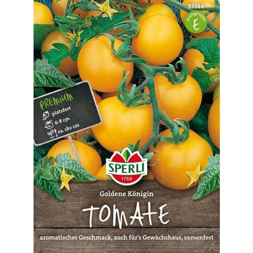 83344 - Ντομάτα κίτρινη αρωματική - Solanum lycopersicum "Golden Queen"