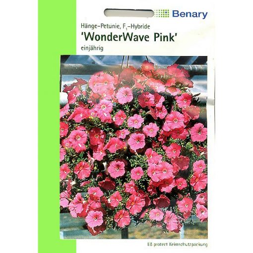 T0160 - Πετούνια υβρίδιο ροζ σομόν κρεμαστή - Petunia hybridica "WonderWave Pink"