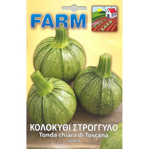 FARM 132 - ΚΟΛΟΚΥΘΙ ΣΤΡΟΓΓΥΛΟ - Cucurbita pepo