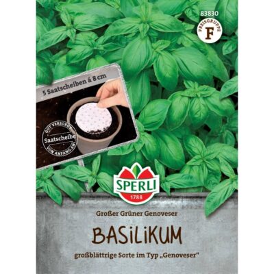 83830 – Βασιλικός ιταλικός Genoveser – Ocimun basilicum
