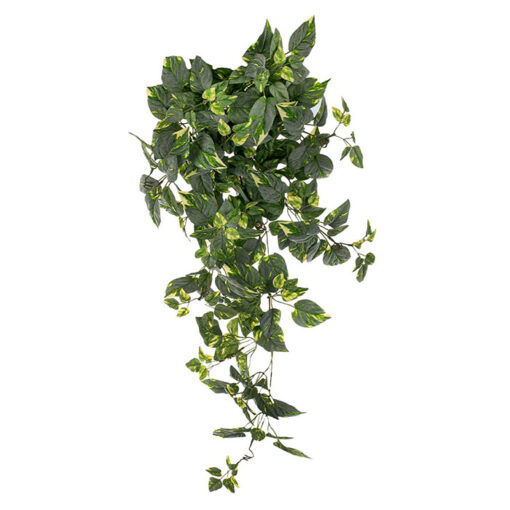 Artificial hanging plant – Pothos Frosted x 59 leaves Α26673